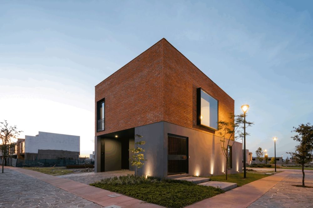 Modern Brick house in Mexico