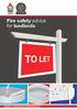Fire safety advice for landlords