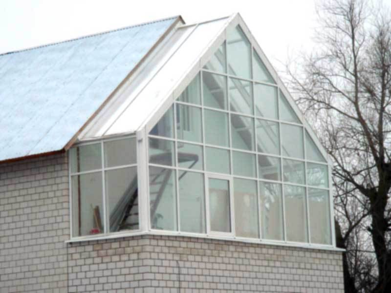 Зимний сад на крыше: решение для небольших домов