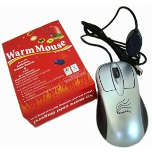 personal heater heated mouse