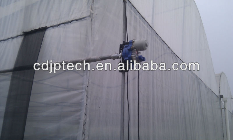 automatic greenhouse ventilation