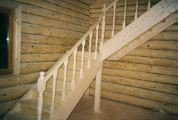 Цена деревянной маршевой лестницы наиболее приемлема .