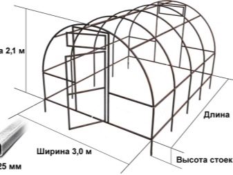 Размеры теплиц из поликарбоната: критерии выбора