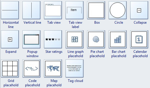 Wireframe Symbols 2