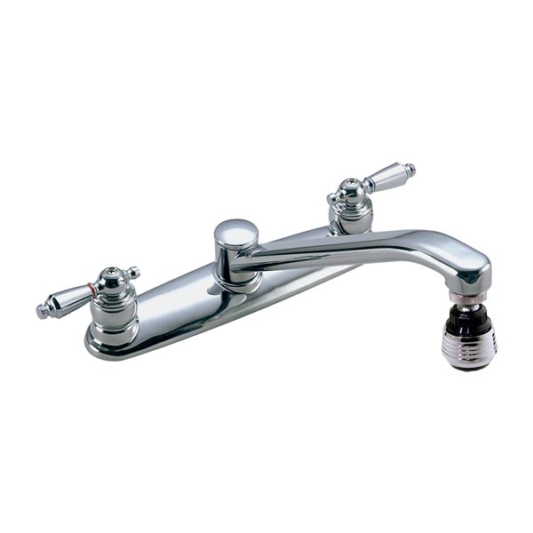 Symmons chrome dual handle kitchen faucet S-248-1