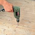 drilling floorboards
