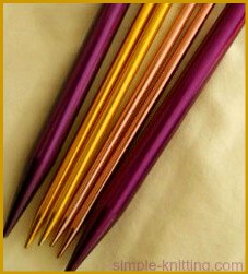 Knitting Needle Sizes